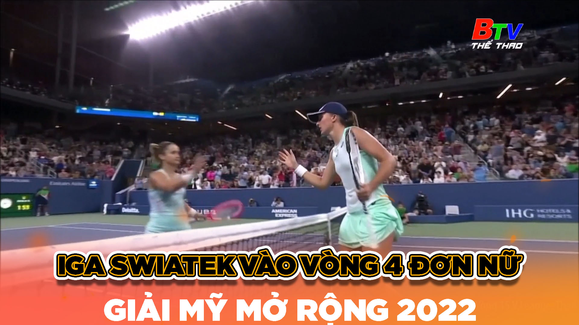 Iga Swiatek vào vòng 4 đơn nữ Giải Mỹ mở rộng 2022